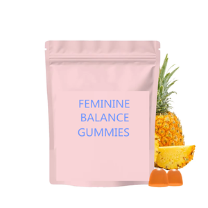 Pabrik sertifikasi kualitas pabrikan grosir 60 Gummies suplemen Herbal keseimbangan feminim Premium Crossborder panas - Product Image 1