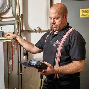 Analyseur de Combustion Professionnel Wohler A550 à Capteur Électrochimique 0.0-21.0 Vol. - Prix Usine Plage de mesure 0,3 Vol.-% Précision 1 Ye - Product Image 2