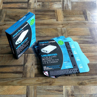 Boîte en carton noir pliable magnétique pour produits électroniques, emballage de produits électroniques grand public, design personnalisé de luxe haut de gamme avec logo.
