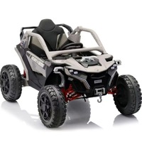 Voiture électrique pour enfants 12V 12Ah, type UTV Go-Kart, avec moteur 550, 2 roues motrices/4 roues motrices en option, buggy tout-terrain, suspension 4 roues, voiture à pédales pour enfants