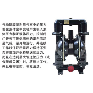 BQG-350/0.2 Mining Pneumatic Diaphragm <b>Pump</b> Low Pressure 0.1 10 <b>Bar</b> Coal Mine Safety Certified - Product Image 4