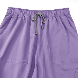 Ensemble de blouses abordables, haut médical à col en V et pantalon élastique, uniforme de travail quotidien durable <span class=keywords><strong>pour</strong></span> <span class=keywords><strong>les</strong></span> infirmières et <span class=keywords><strong>les</strong></span> aidants - Product Image 5