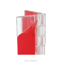 Charnières en acrylique pour meubles, portes de placard, fenêtres, douche encastrée hydraulique de cuisine en verre Blum transparent, fermeture douce