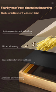 ศิลปะสมัยใหม่ตกแต่งภาพโปสเตอร์สัตว์แนวแอบสแตรกต์รูปม้าขาววิ่งลายพอร์ซเลนคริสตัลหรูหราสำหรับงานศิลปะติดผนังในห้องนั่งเล่น - Product Image 6