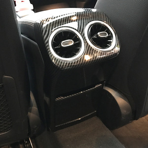 Amp-Z Air Vent Panel Carbon Fiber Texture For Mercedes-Benz A-Class CLA-Class W177 C118 Center Console Modification - Product Image 3