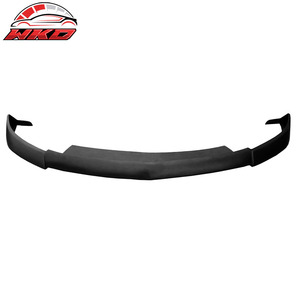 Convient pour Ford Mustang V8 GT 2005-2009, lèvre de pare-chocs avant style CV2, non peinte, noire - Product Image 2