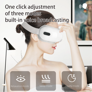 Dispositivo de cuidado de los ojos de alta frecuencia vibración Bluetooth EMS masajeador de ojos masajeador de vapor máscara de ojos - Product Image 3