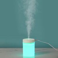 Mini humidificateur d'air portable de 200 ml, diffuseur d'huiles essentielles USB de bureau, petit diffuseur d'arômes, diffuseur de parfum pour la maison ou la voiture, logo personnalisé