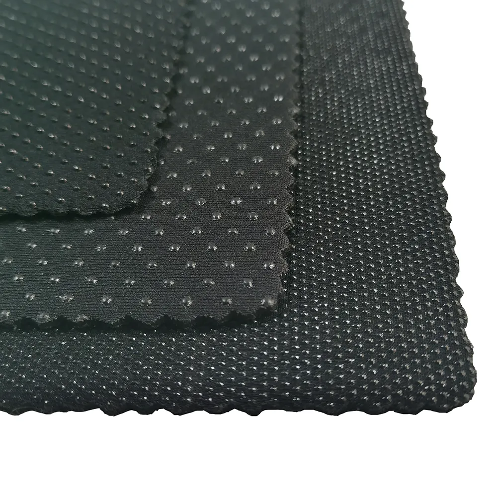 Bioprene elastico all'ingrosso 2mm 3mm 5mm spessore fogli di tessuto in Neoprene antiscivolo punteggiato di silicio