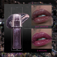 Offre Spéciale – Huile à Lèvres Hydratante Rose Mignonne à Changement de Couleur selon la Température, Marque Privée, PH Équilibré, Logo Personnalisé, Végane