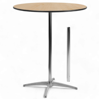 Table de bar en bois de teck pour balcon et comptoir de DJ