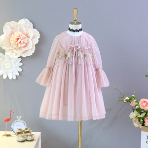 Robe florale de printemps pour fille, style mode, avec boucles, pour achats en ligne en provenance de Chine, directement de l'usine chinoise - Product Image 4