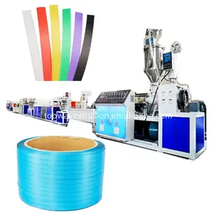 Línea de extrusión de banda de embalaje de plástico PP PET máquina de fabricación de correa de embalaje
