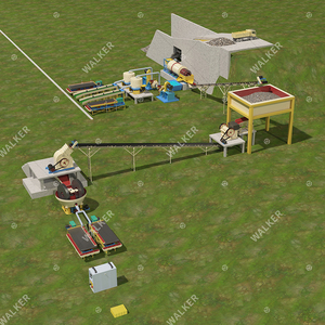 Máquina De Separação Por Gravidade Para Recuperação De Ouro De Rocha, linha De Processamento De Mineração De Ouro - Product Image 3