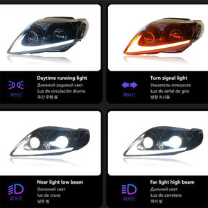 ไฟหน้า LED สำหรับรถยนต์โตโยต้า โคโรลล่า อัลติส ปี 2007 2008 <span class=keywords><strong>2009</strong></span> โปรเจคเตอร์ ไฟหน้า DRL ไฟเลี้ยว อัพเกรดไฟหน้า - Product Image 4