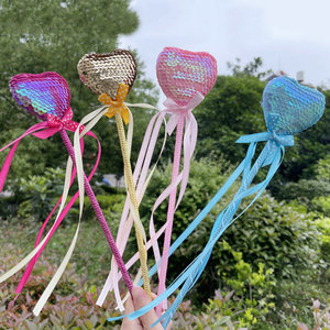 Festa per il Giorno dei Bambini del 1° Giugno: Bastoncini a Forma di Cuore, Bastoncini Farfalla, Bastoncini Magici con Paillettes - Product Image 2