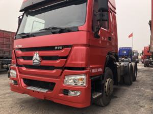 Camion tracteur d'occasion Sinotruk Howo NX 6x4, cabine à toit plat, conduite à gauche, diesel Euro 2, 351-450 CV, 31-40 tonnes, moteur Weichai robuste - Product Image 5