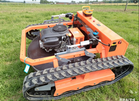Tondeuse à gazon autotractée 22 CV à essence avec télécommande intelligente GPS/RTK pour usage résidentiel et commercial (Villa)