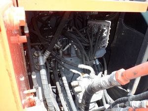 Hitachi Zaxis 120 Excavator Orange Color Track Type <b>Construction</b> <b>Machinery</b> - Product Image 5