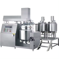 Machine industrielle automatique d'émulsifiant de mélangeur d'homogénéisateur de vide pour les plastiques de produits chimiques d'aliments de lotion de cosmétiques
