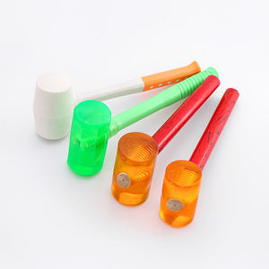 Martillo <span class=keywords><strong>de</strong></span> Seguridad Blanco y Verde, Martillo Suave <span class=keywords><strong>de</strong></span> <span class=keywords><strong>Goma</strong></span> con Mango <span class=keywords><strong>de</strong></span> Plástico para Bricolaje y Personalización OEM - Product Image 5