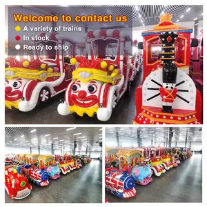 Amusement Park Trackless Train Outdoor Shopping Mall Luna Park Carnival Electric Trackless Train