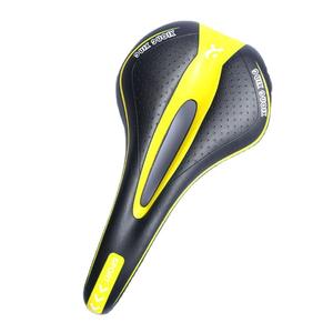 Sillín de <span class=keywords><strong>bicicleta</strong></span> de montaña para <span class=keywords><strong>hombre</strong></span> y mujer, asiento de <span class=keywords><strong>bicicleta</strong></span> impermeable de PU y fibra de carbono con Funda de cuero con carcasa de Gel - Product Image 5