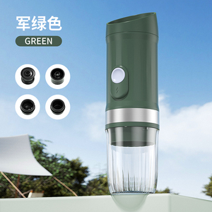 Máy pha cà phê không dây máy pha cà phê di động Type-C sạc nhanh 9600mAh pin sạc <span class=keywords><strong>3</strong></span> trong <span class=keywords><strong>1</strong></span> viên/Cà phê xay - Product Image 2