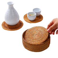 Sous-verre isolant thermique anti-brûlure pour théière, accessoire de cérémonie du thé, support de tasse à thé, design moderne et simple
