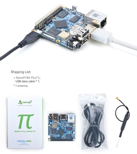 โรงงาน GGDX จำหน่ายบอร์ดพัฒนา NanoPi <span class=keywords><strong>M1</strong></span> Plus โอเพ่นซอร์ส สำหรับนักสร้างสรรค์ ใช้ระบบปฏิบัติการ Linux SBC ชิป Allwinner H3 รองรับเครือข่าย Gigabit และ WiFi - Product Image 6