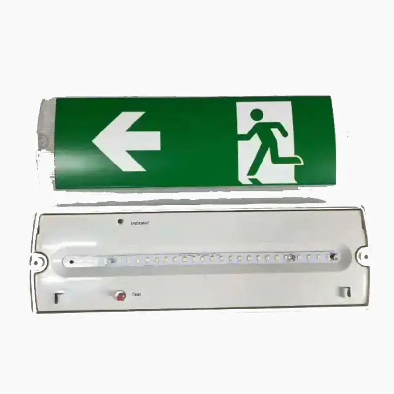 CSLIDO AC 85-265V Safety Evacuation Indicator Lights For Public Hotel Mall School Emergency Lamp Exit Sign Emergency Light
