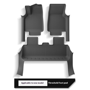 Tappetini per pavimento con soglia laterale in TPE per <span class=keywords><strong>Tesla</strong></span> nuovo modello 3/Y LHD RHD auto tappetini - Product Image 6