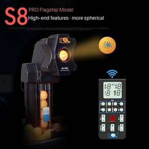 Hui Pang HP-S8-PRO Robot Professionale Portatile per <span class=keywords><strong>Tennis</strong></span> da Tavolo a Doppia Ruota Motrice Completamente Automatico Macchina per Allenamento Ping Pong 9 Angoli - Product Image 2