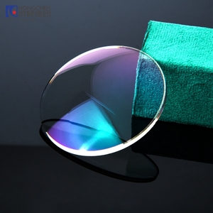 Hongchen 2025 CR39 <span class=keywords><strong>Flat</strong></span> <span class=keywords><strong>Top</strong></span> hai tròng lentes 1.56 HMC chống phản chiếu ống kính quang học kính mắt ống kính hai tròng - Product Image 3