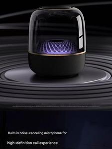 Loa Bluetooth không dây Harman Kardon Glass thế hệ thứ 5 mới, loa siêu trầm, kích thước 15*15*19CM, đèn RGB, chất liệu nhựa, dùng cho máy tính để bàn - Product Image 3