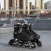 Catégorie de produit Patins à roulettes en ligne réglables à prix avantageux Patines de démarrage dur durables Light-Up 4 Wheels Flashing Roller