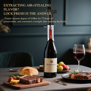 Aérateur électrique pour <span class=keywords><strong>vin</strong></span> rouge, tire-bouchon, extracteur de <span class=keywords><strong>vin</strong></span>, scellant sous vide intégré pour la <span class=keywords><strong>conservation</strong></span> du <span class=keywords><strong>vin</strong></span>, garde le <span class=keywords><strong>vin</strong></span> frais - Product Image 6