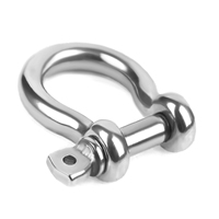 Manilles d'ancre robustes en acier inoxydable 316 de qualité marine, 1/4 ", 5/16 ", 3/8 ", 1/2 " pour bateau