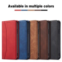 Étui portefeuille en cuir pour iPhone 17 Air 16 Plus 15 Pro Max 14 13 12, coque magnétique pour téléphone portable, étui à rabat type passeport