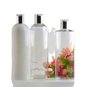 White 400ml <b>Plastic</b> Shampoo Lotion Pump Bottle Hair Oil Packaging Bottle for Luxury Cream - Product Image 1