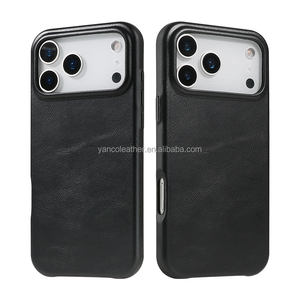 Funda de cuero para teléfono móvil Funda de cuero para teléfono Funda de cuero personalizada para iPhone 17 Pro Max - Product Image 1