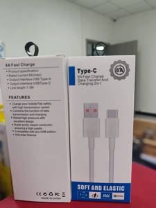 Câble de données USB Type-C avec boîte d'emballage, 1 mètre, câble de charge rapide 3A pour téléphones Android et téléphones mobiles - Product Image 5