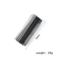 Rouleuse à tabac manuelle portable de haute qualité, format King Size, carrée, 110 mm, avec couvercle
