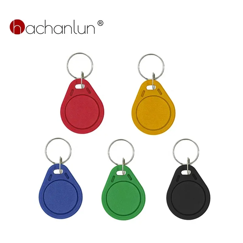 HaChanLun IC 13.56MHz Leggere Solo S50 Portachiavi NFC Tag RFID Card Per Sistema di Controllo di Accesso Portachiavi