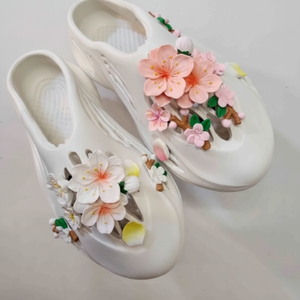 Conjunto de accesorios de flores para zapatos, decoraciones elegantes y elegantes para zapatos - Product Image 1