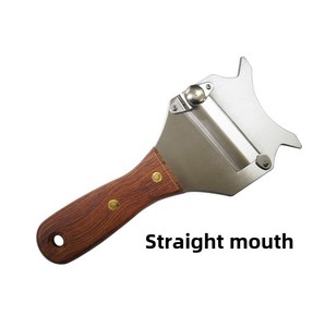 Couteau à râpe à fromage en acier inoxydable avec manche en bois de poire Outil de cuisine ménager pour les copeaux de <span class=keywords><strong>truffe</strong></span> Vente en gros - Product Image 2