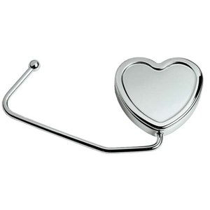 Heart-Shaped Purse Hook with Hollow Design 45x40 mm for Women's <b>Bag</b> <b>Accessories</b> - Product Image 1