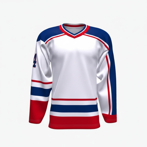 Custom Made Summer Ice Hockey Jerseys Men Plain Ice Hockey Shorts Ice Hockey Jersey Sportswear <b>Polyester</b> <b>Shirts</b> for Men - Product Image 1