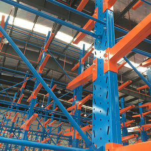 סיטונאי דו-צדדי צינור צינור אחסון מדף מדף מערכת מיסוך מדפים תעשייתיים לרהיטים - Product Image 2