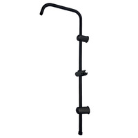Colonne de douche minimaliste en acier inoxydable avec tige de levage et accessoires de douche du fabricant